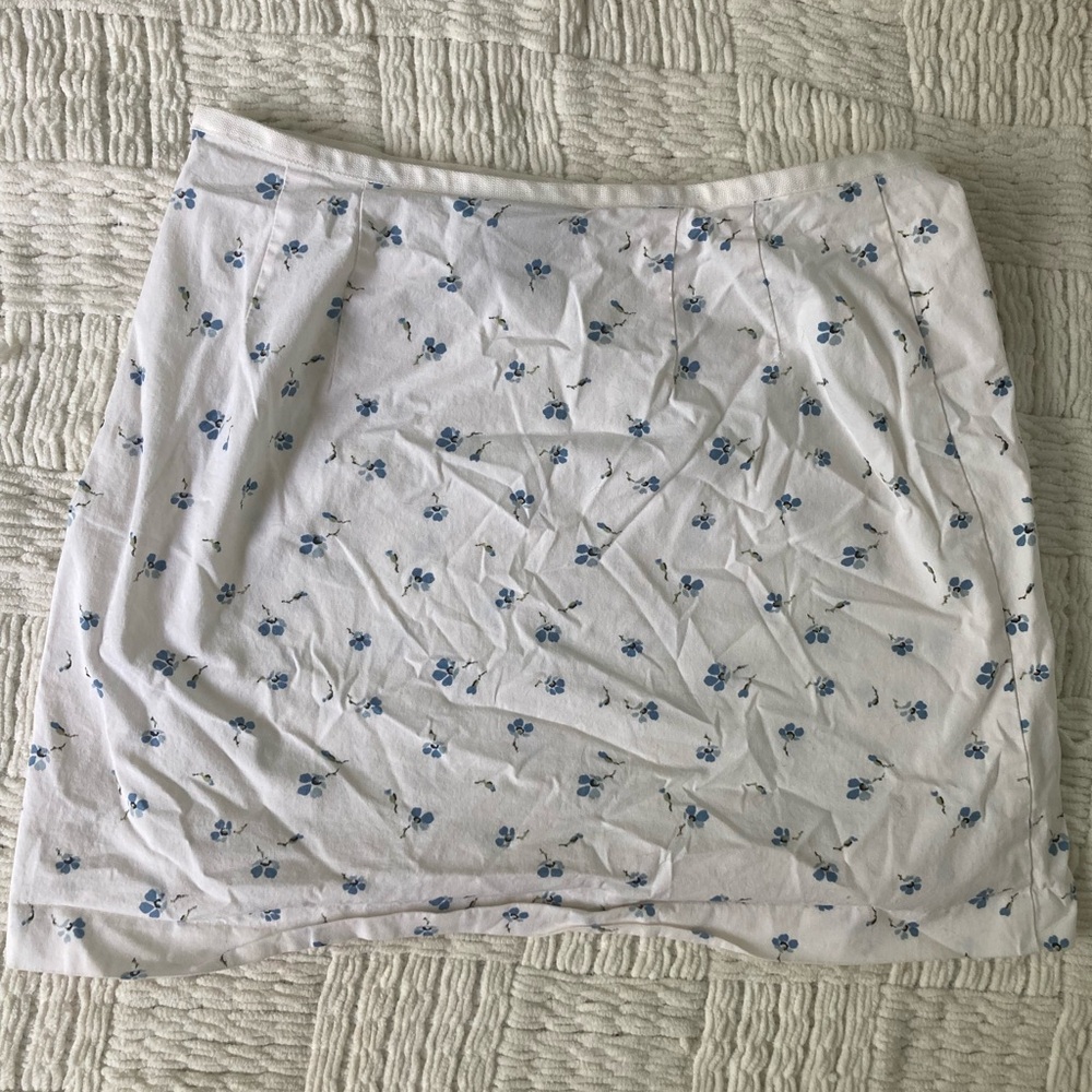 Vintage The Limited Floral Mini Skirt